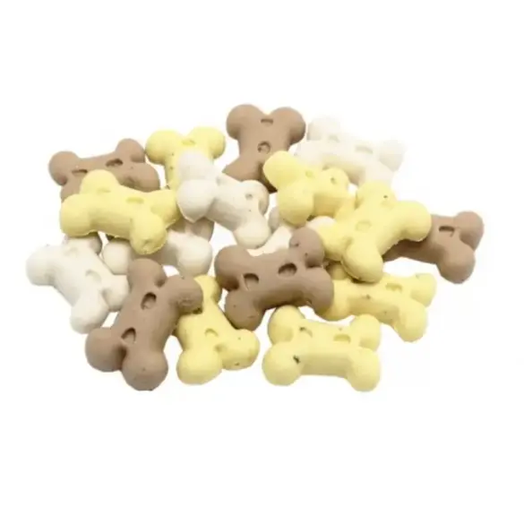 Печенье «Косточки Mix» для дрессуры собак (ваниль, шоколад, овощи), размер S, 1кг