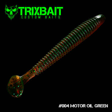 Резина Trix Swing Shad 4 #004 motor oil