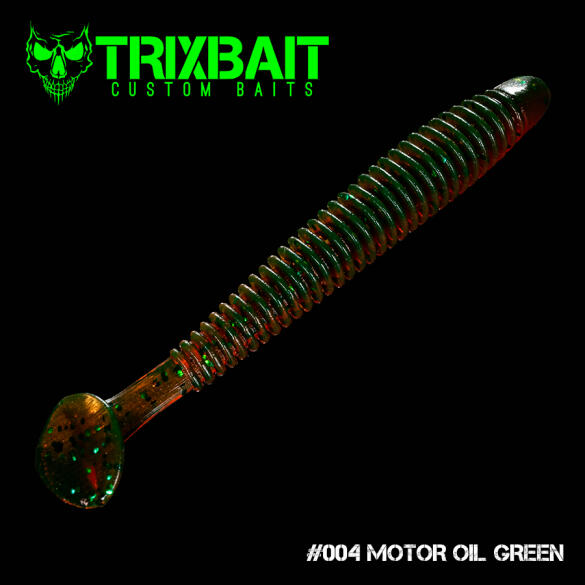 Резина Trix Swing Shad 4 #004 motor oil