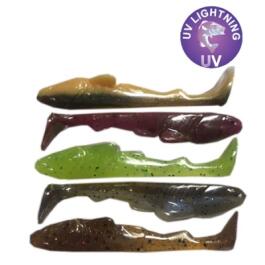 Резина Crazy Fish Tough 2,8'' M40, Кальмар, 5шт