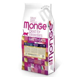 10кг Корм Monge Cat Bwild Low Grain Adult HARE низкозерновой для взрослых кошек с мясом Зайца "Бридер"
