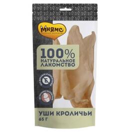 65г Лакомство Мнямс для собак "Уши кроличьи"