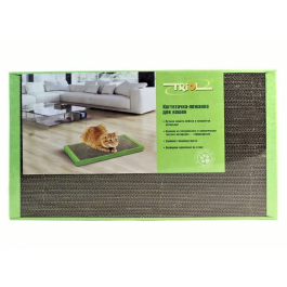 Когтеточка-лежанка Triol из гофрокартона "Стандарт" S, 500*240*31мм