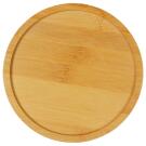 Миска Mr.Kranch Bamboo керамическая розовая на бамбуковой подставке, 860мл
