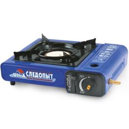 Плита газовая СЛЕДОПЫТ Ultra керамическая с переходником