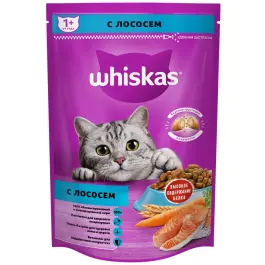 350гр Корм WHISKAS для кошек паштет Лосось