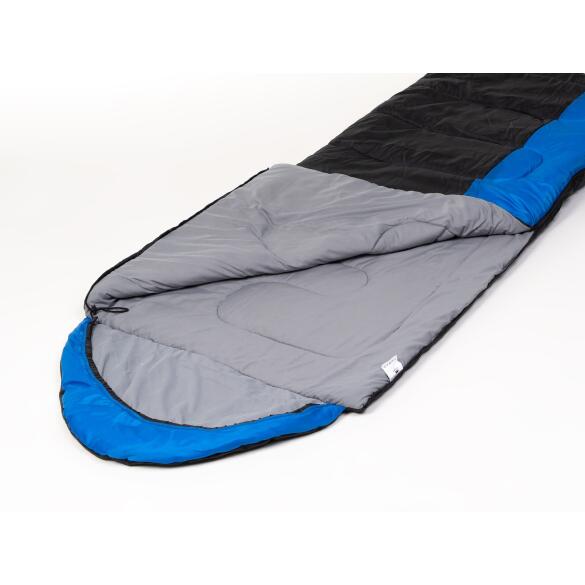 Спальный мешок BalMax Аляска Camping Plus L до 0С, синий