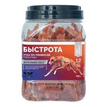 Лакомство в развес GreenQzin БЫСТРОТА Утка по-пекински, 1кг