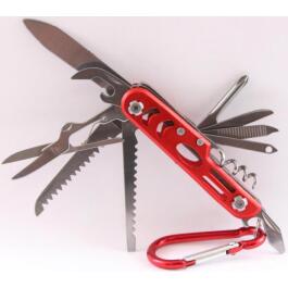 Мультитул ""СЛЕДОПЫТ"" с карабином, 12 предметов