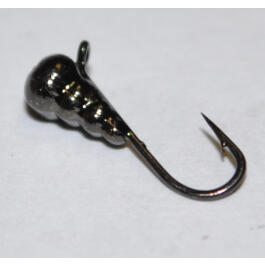 Мормышка вольфрамовая с ушком ""Капля граненая"" 3,0мм, черная, 0,43гр