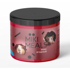 Лакомство Mikimeals "Ягодный микс" для грызунов, 150гр