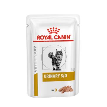 85гр Влажный корм ROYAL CANIN Urinary S/O LOAF диета для взрослых кошек при заболеваниях мочевыводящих путей, паштет (пауч)