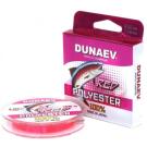 Леска Dunaev Polyester RED 0.128мм 100м