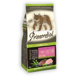 2кг Корм Primordial Holistic Grain-Free Cat Adult Duck & Turkey для взрослых кошек с Уткой и Индейкой