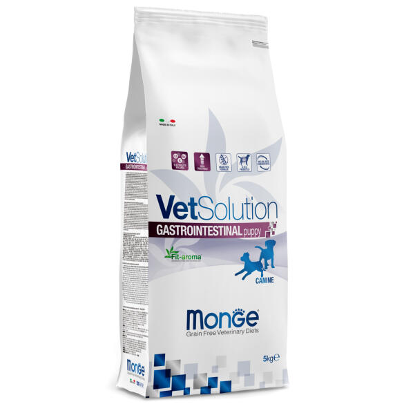 1,5кг Корм Monge VetSolution Dog Gastrointestinal Puppy Вет. диета для щенков с заболеваниями ЖКТ