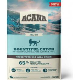 4,5кг Корм ACANA BOUNTIFUL CATCH CAT низкозерновой для взрослых кошек с Рыбой
