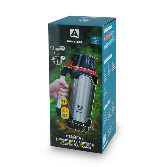 Термос Арктика 110, 2200 Красный