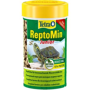 250мл Корм TETRA ReptoMin Junior для молодых водных черепах в виде палочек