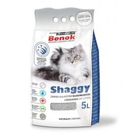 Наполнитель S Benek Shaggy для длинношерстных кошек, 5л