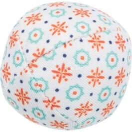 Игрушка TRIXIE Мячик, хлопок с кошачьей мятой 4,5см