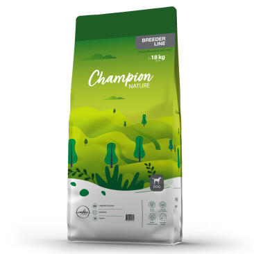 18кг Корм Craftia Champion Nature Ultra Puppy Medium&Large для щенков средних и крупных пород из Ягненка с перепелкой