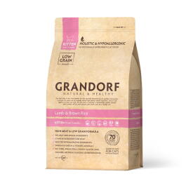 0,4кг Корм GRANDORF CAT Lamb&Rice KITTEN низкозерновой для котят с ягнёнком и рисом