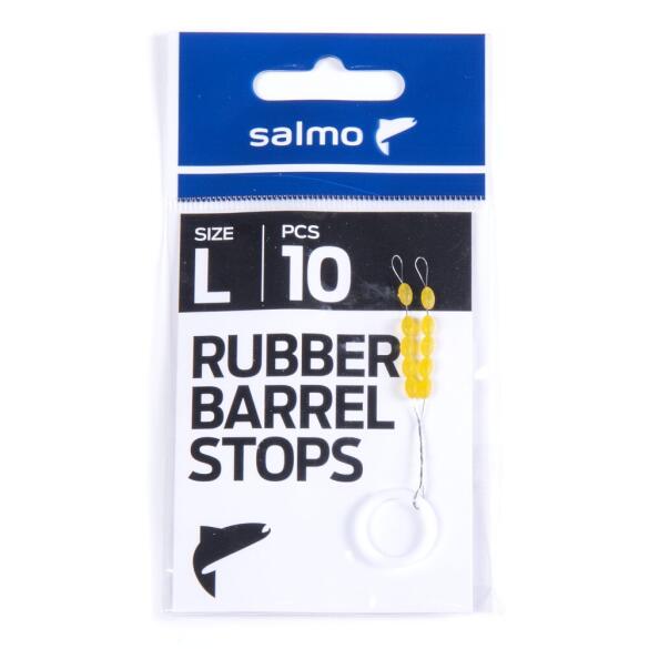 Стопоры резиновые Salmo RUBBER BARREL STOPS р.003L 10шт.