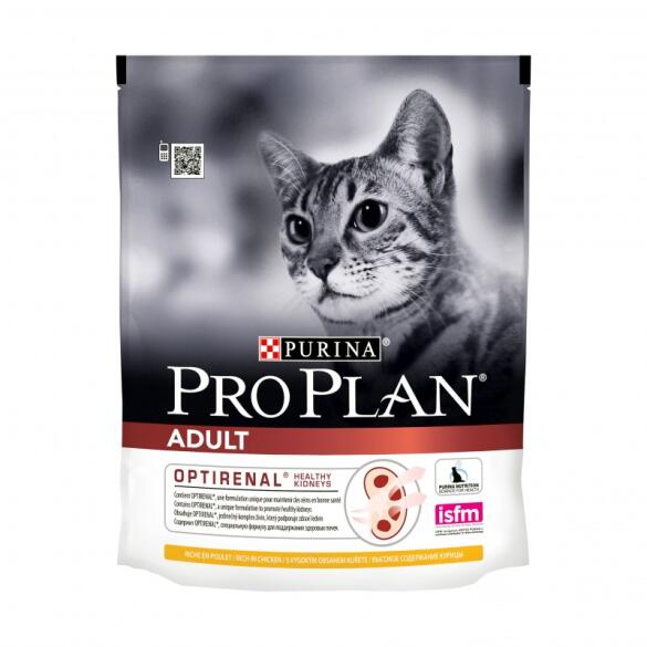 0,4кг Корм PRO PLAN Adult для взрослых котов Лосось
