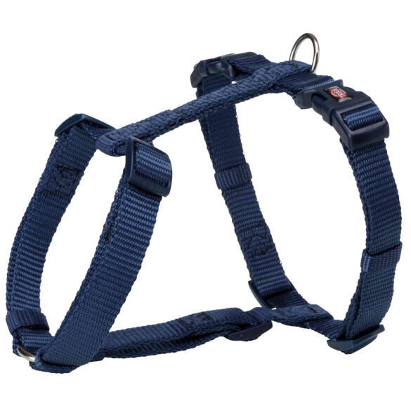 Шлея TRIXIE Premium H-harness для собак M-L 52-75см/20мм индиго