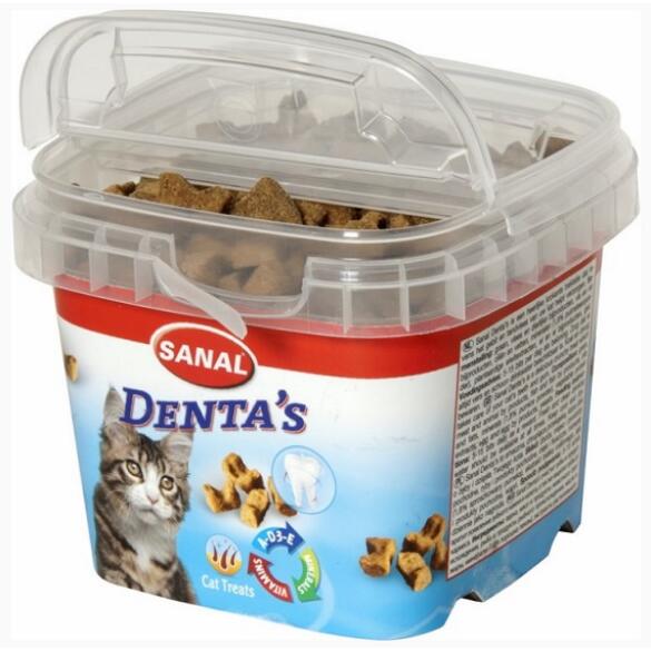 75гр SANAL Denta's для кошек подушечки для зубов