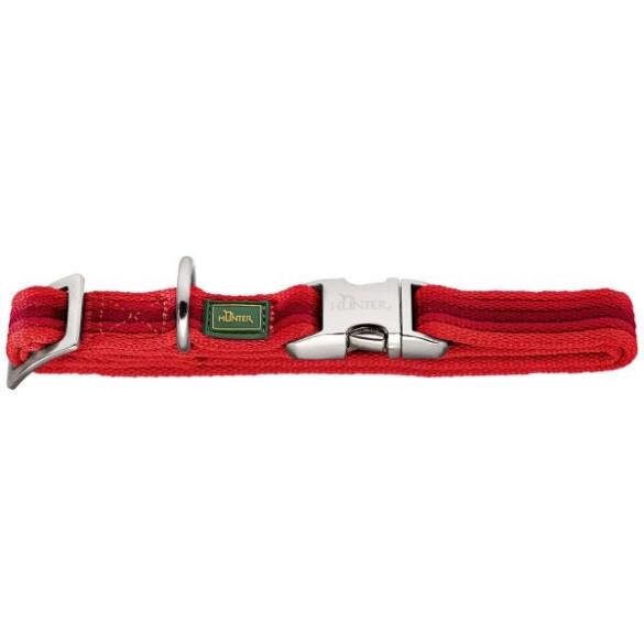 Ошейник HUNTER Collar Davao Alu-Strong 40-55L, Красный
