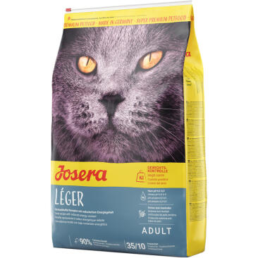 2кг Корм Josera Leger (Adult light 35/10) для малоактивных и склонных к избыточному весу кошек
