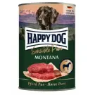 400гр Корм HAPPY DOG Sensible Pure Montana корм для взрослых собак с кониной