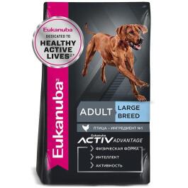 Корм в развес Eukanuba DOG Adult Large Breed, для собак крупных пород, птица