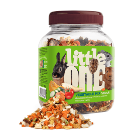 150г Лакомство Little One Vegetable Mix Овощная Смесь для всех грызунов