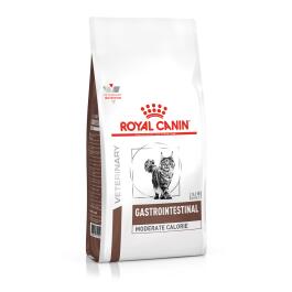 2кг Корм ROYAL CANIN Gastrointestinal Moderate Calorie диета для взрослых кошек при расстройствах пищеварения с умеренным содержанием калорий