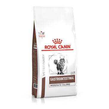 2кг Корм ROYAL CANIN Gastrointestinal Moderate Calorie диета для взрослых кошек при расстройствах пищеварения с умеренным содержанием калорий