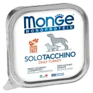 150гр Влажный корм Monge Dog Monoprotein SOLO Turkey монопротеиновый паштет для собак из Индейки
