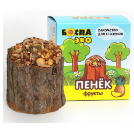 Лакомство БОСПА ЭКО для грызунов ПЕНЕК фрукты