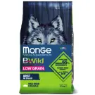 2,5кг Корм Monge Dog BWild Low Grain Adult Wild Boar низкозерновой для взрослых собак всех пород с мясом Дикого Кабана