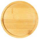Миска Mr.Kranch Bamboo керамическая голубая на бамбуковой подставке, 250мл