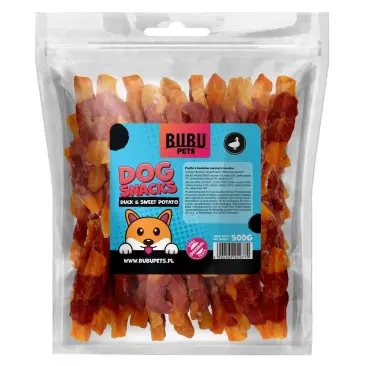 Лакомство в развес BUBU Pets для собак Картофель фри с уткой, 1кг