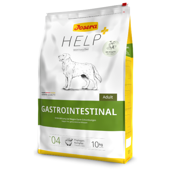10кг Корм Josera Нelp Gastro Dog (25,2/18,8) для взрослых собак при заболеваниях желудочно-кишечного тракта