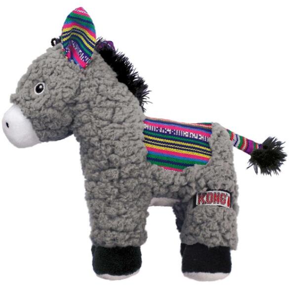 Игрушка KONG Toy Dog Sherps Donkey для собак с пищалкой, M