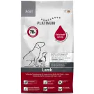 1,5кг Корм Platinum  для взрослых собак Ягненок и рис
