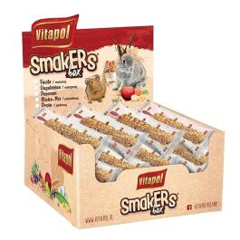 45гр Vitapol Smakers Box зерновые палочки с попкорном для грызунов, 1шт