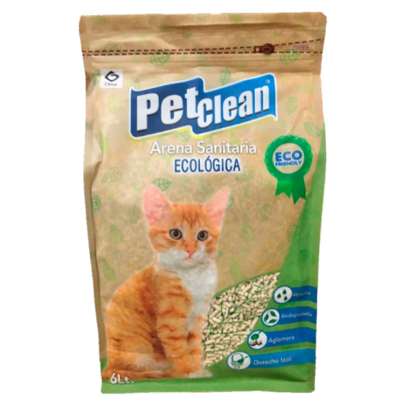Наполнитель соевый Pet Clean ToFu Оригинал 6л