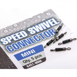Вертлюг FLAGMAN Speed Swivel Connector MINI быстросъмный, 5шт