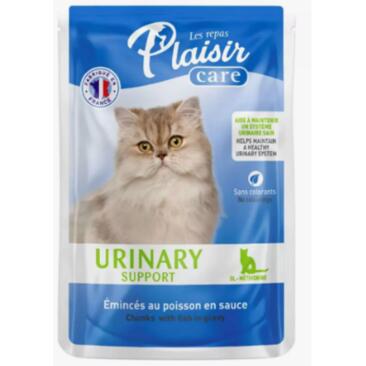 85гр Корм Plaisir Care Urinary Support для кошек профилактика МКБ