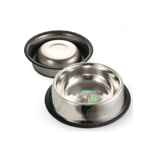 Миска Triol металлическая на резинке, 1,60л